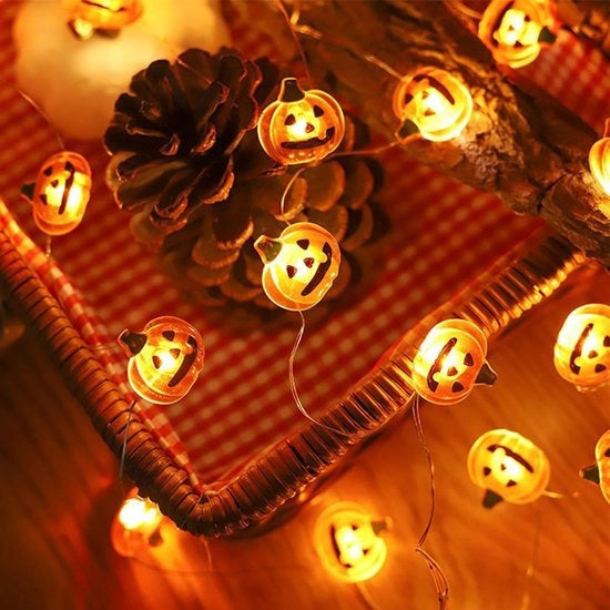 Decorazione di Halloween con catena di luce a 20 LED per illuminazione esterna