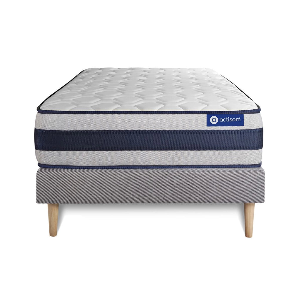 Kit rete e materasso matrimoniale Actilatex ergo 80x200cm - Spessore : 24cm - Lattice e memory foam - rigido