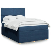 Giroletto a Molle con Materasso Blu 160x200 cm in Tessuto 3292106
