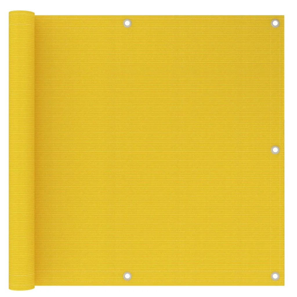 Schermo Frangivista per Balcone Giallo 90x300 cm in HDPE cod mxl 17800