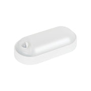 Alcapower Plafoniera LED Ovale 15W IP65 con Sensore PIR, Tecnologia CCT Selezionabile 3000K/4000K/6500K, 1400lm, Design Resistente in ABS e PC