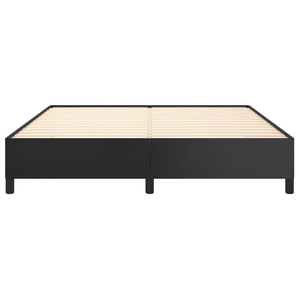 Giroletto-Struttura Letto Nero 180x200 cm in Similpelle 862220