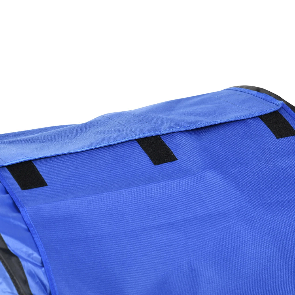 Set Agility per Cani con Tunnel e Ostacoli ¨C zephmum ¨C Blu, Rosso, Bianco, 321x63x93 cm