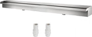 Piscina con Fontana - 59CM - Cascata - Acciaio Inox - Esterno e Interno - Con Connessione Slang Chiusura PTFE