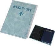Organizzatore di viaggio con blocco RFID - Portafoglio personalizzato - 14x10cm - Disegno elegante - Organizzatore di viaggio