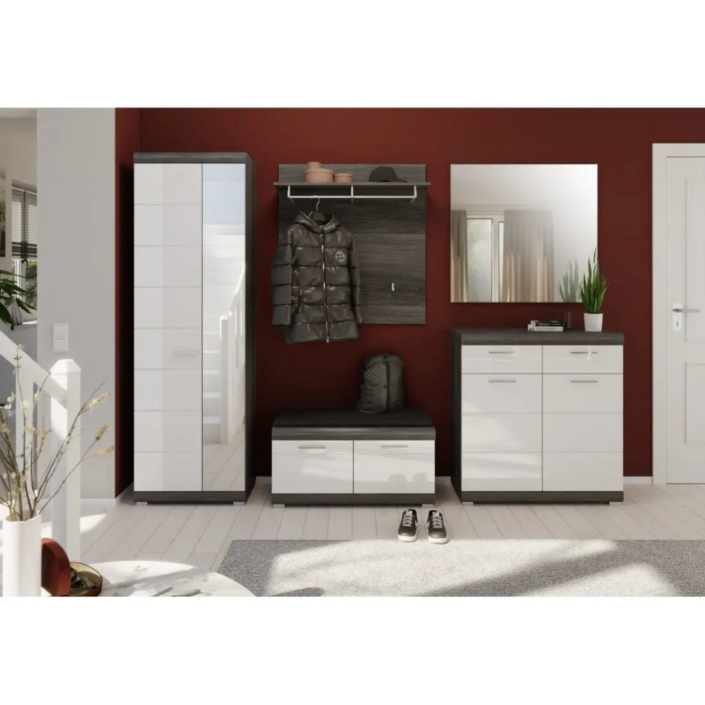 Porta abiti SCOTT – Design moderno con mensola integrata