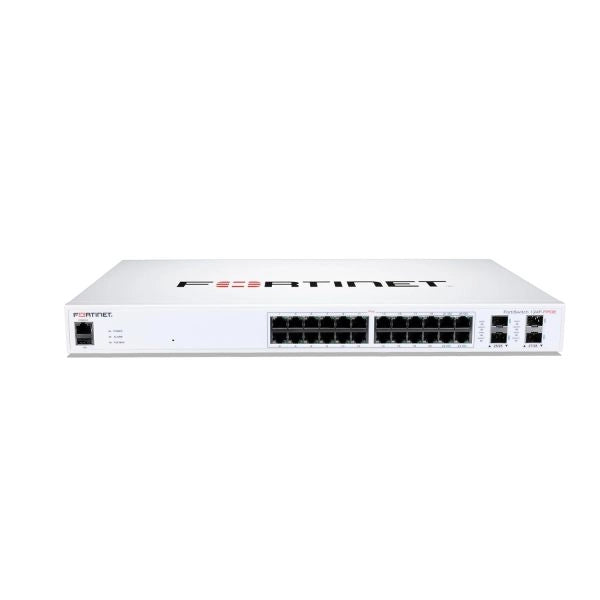 Fortiswitch-124f-poe switch l2+ man. poe 24 p. ge, di cui 12 p. poe+, 4 sfp+, poe power budget 185w - FS-124F-POE