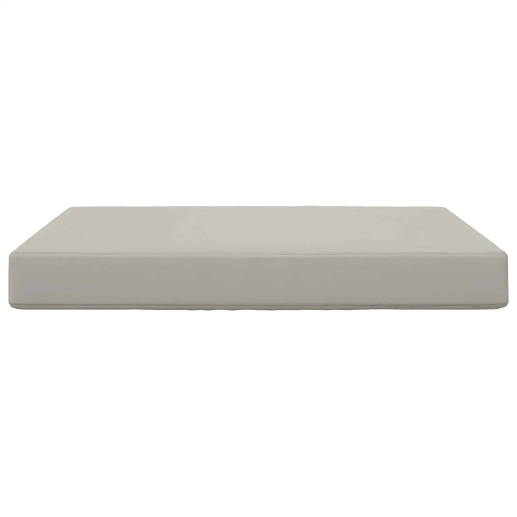 Cuscino per divano da esterno Grigio 80 x 80 x 8 cm Poliestere
