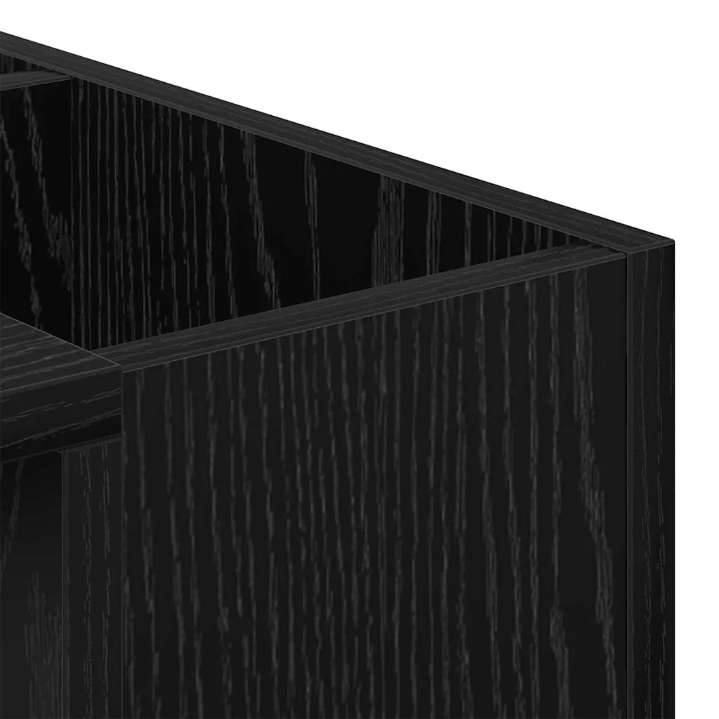 Tavolino da salotto Rovere Nero 101,5 x 50 x 37 cm