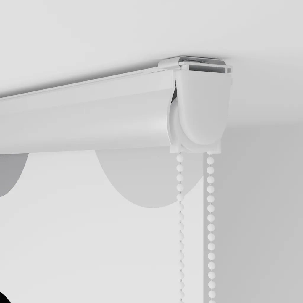 Tenda a Rullo per Doccia Cassonetto 140x240cm Larghezza Tessuto