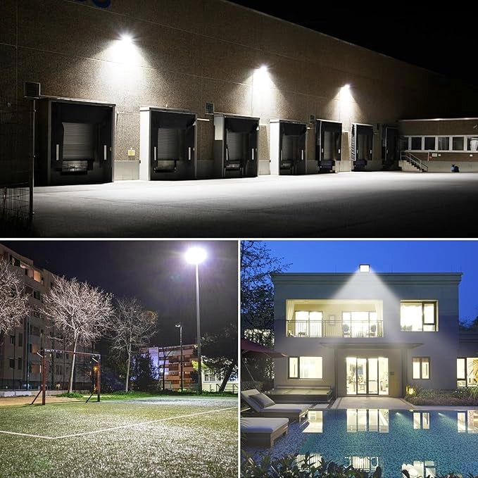 PROIETTORE A LED CON SENSORE 10W - 800Lm - 6000K