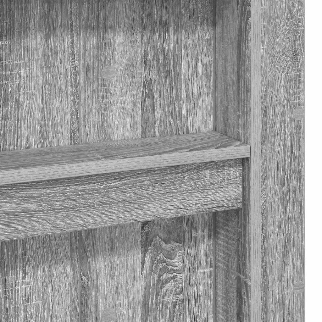 Struttura letto a castello con scrivania Grigio Sonoma 3410432