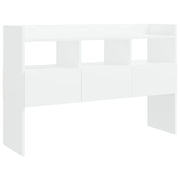Buffet credenza cassettiera armadio mobile contenitore organizer per cucina soggiorno salotto 105 x 30 x 70 cm legno ingegnerizzato bianco 02_0030191