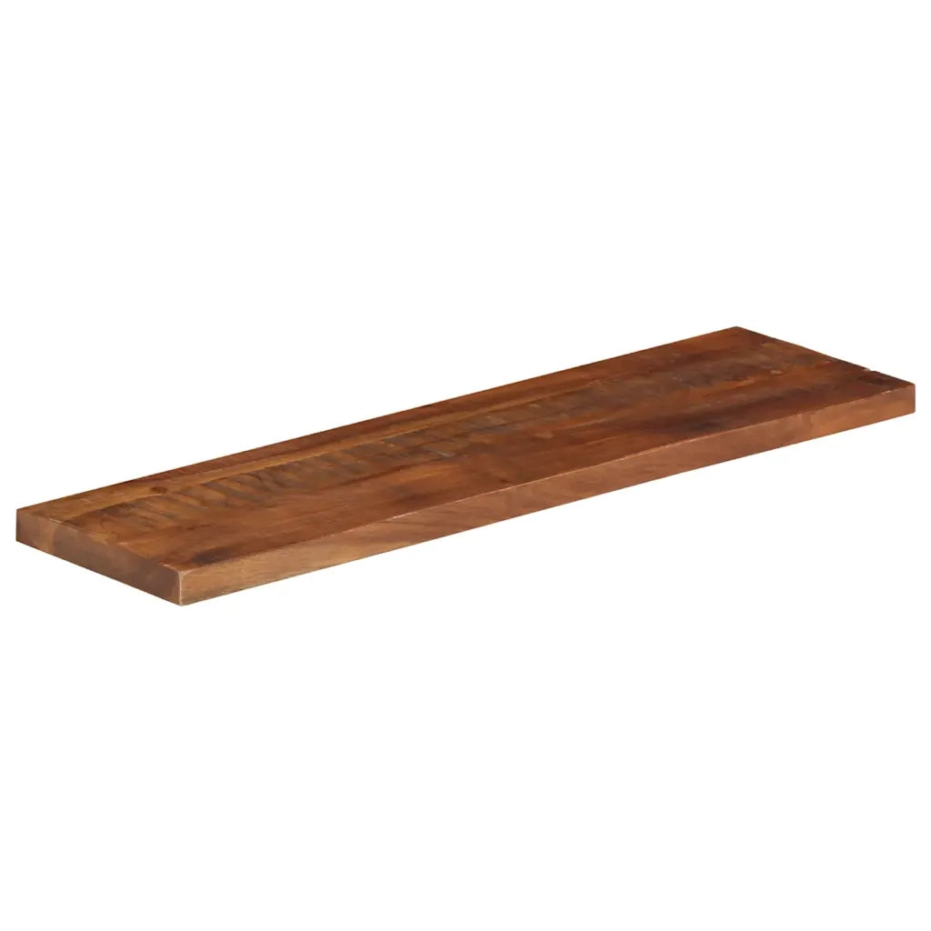 Piano Tavolo 110x30x3,8 cm Rettangolare in Massello di Recupero