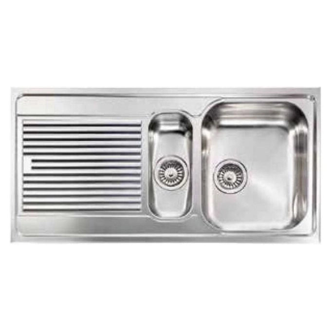 CM Filoslim 100 x 50 2V Lavello ad incasso Rettangolare Acciaio inossidabile