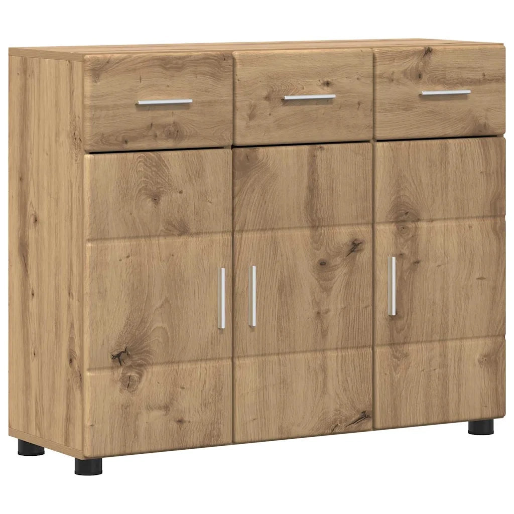Credenza FLORIN Rovere artigianale 88,5 x 30,5 x 73 cm