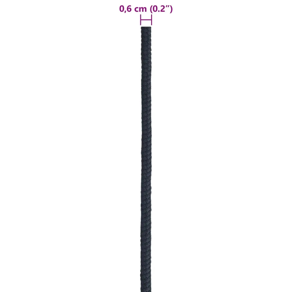 Corda da Barca 0.6 mm 50 m Blu Reale Poliestere 42029719