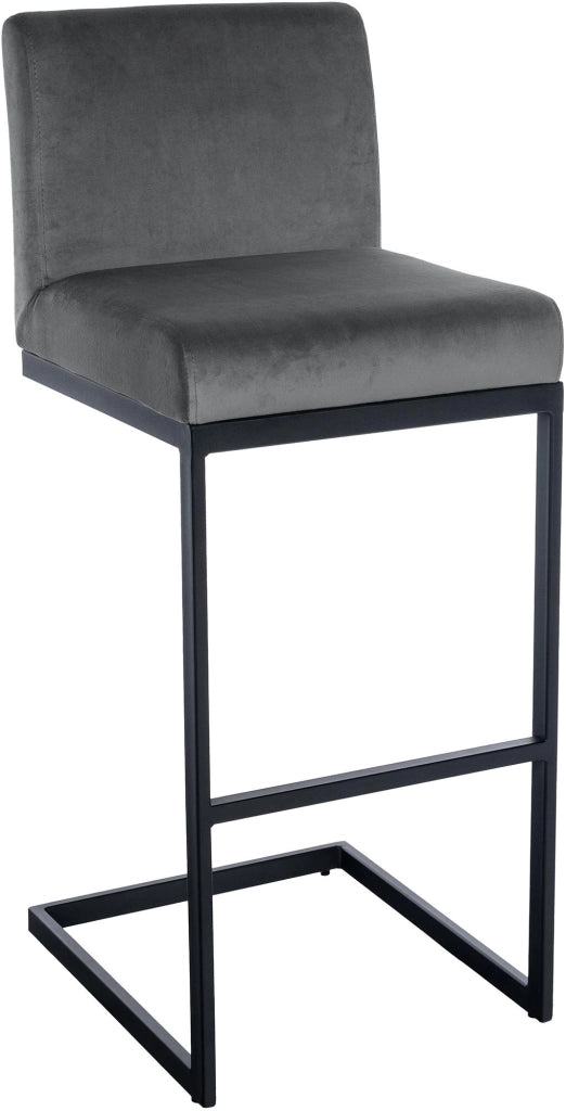 Sgabello da bar Hopewell velluto B 1
