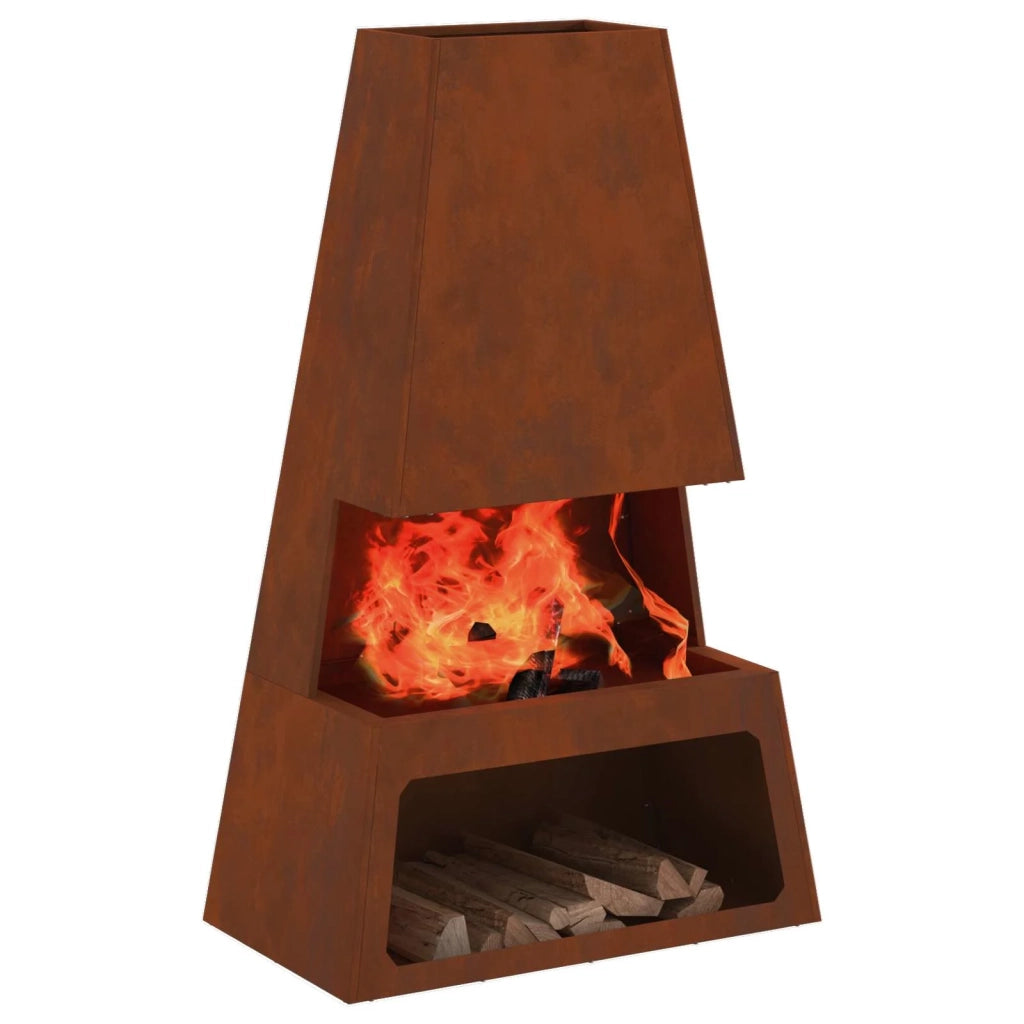 Focolare Marrone 60 x 35 x 100 cm CFW9119658