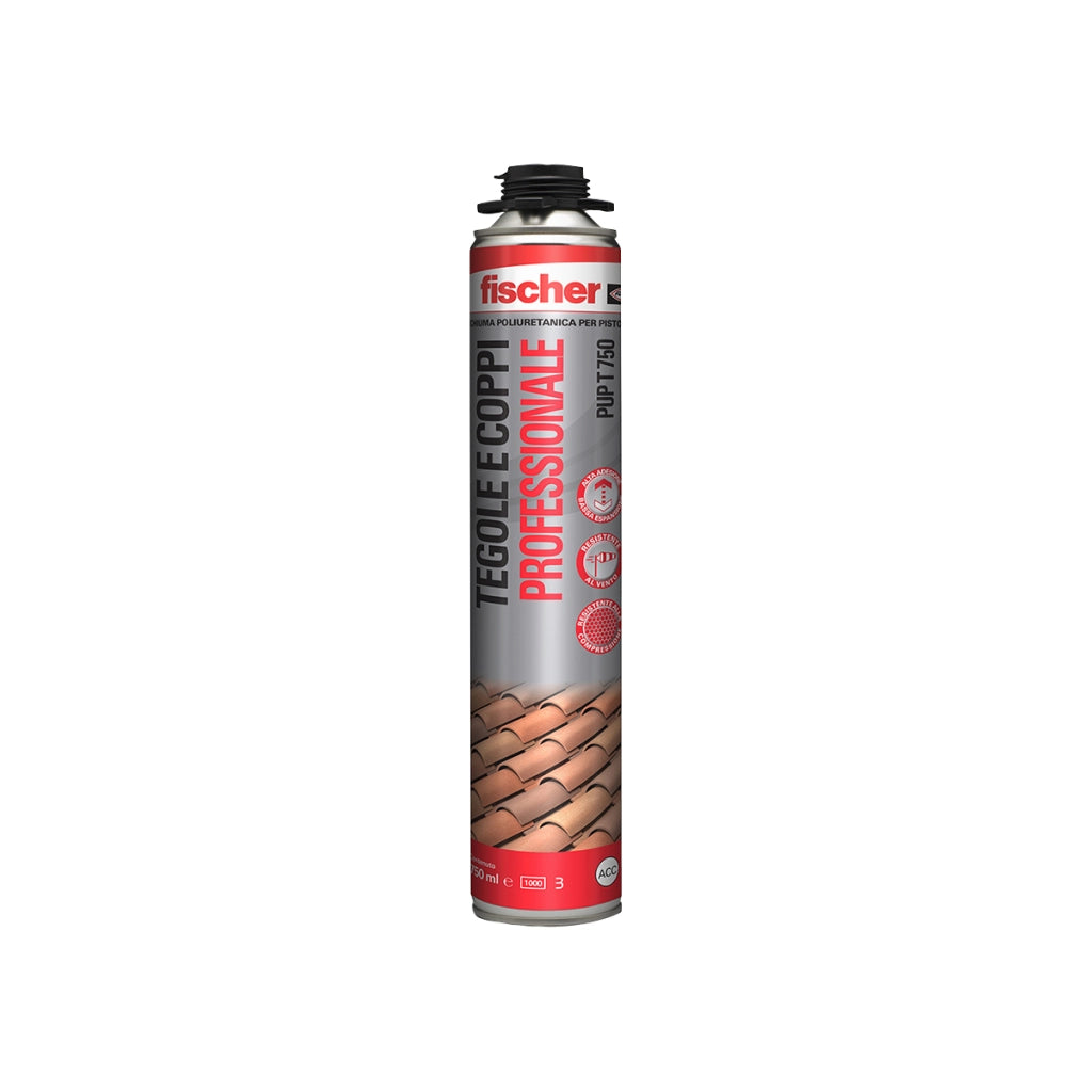 SCHIUMA POLIURETANICA PUP T PER COPPI B3- 750 ml  Per pistola- FISCH- pezzi 1