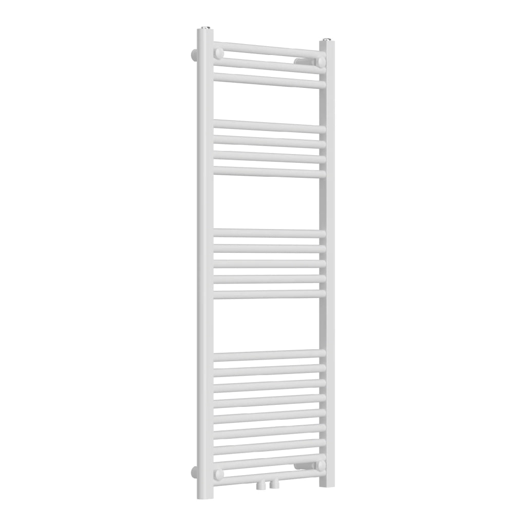 Radiatore scaldasalviette da bagno acciaio 120 x 50 cm bianco 03_0010415