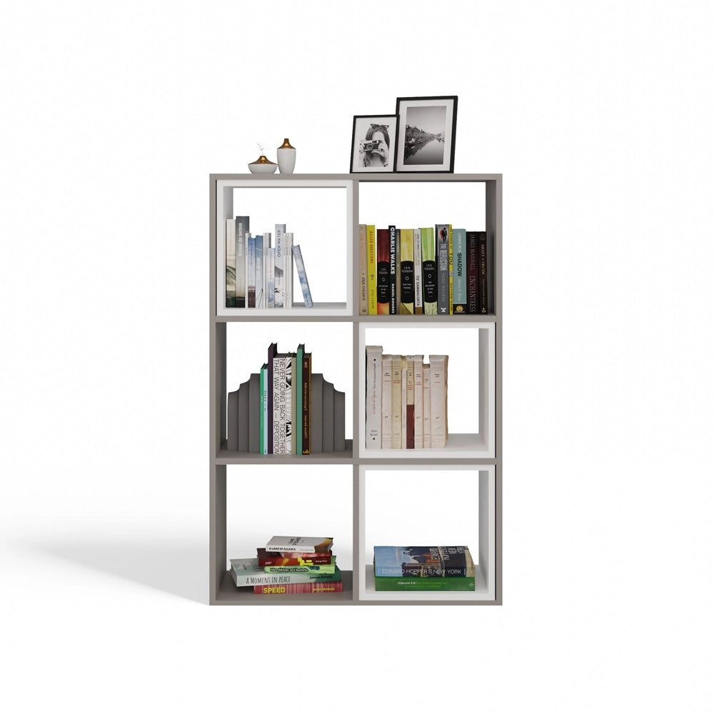 Scaffale MALAX 2x3 argilla libreria moderna