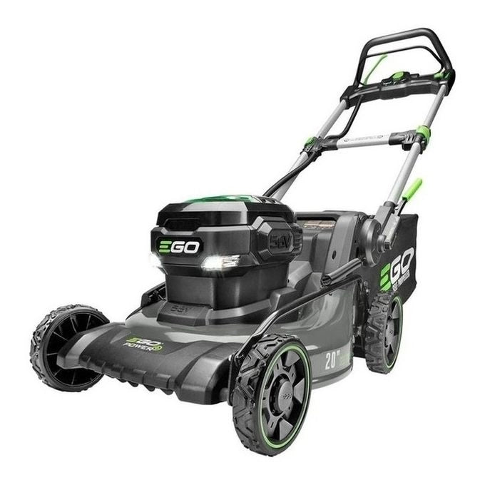 Ego RASAERBA EGO 50 CM COMPLETO 5AH Tosaerba con Larghezza 50 cm Altezza di Taglio Regolabile in 6 Posizioni Velocita' Variabile da 2 2 a 5 km h Sacco da 60 L Batteria 5 Ah colore Grigio