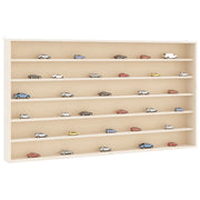 vidaXL Teca da Collezione in Legno con 6 Ripiani 100x8,5x55 cm