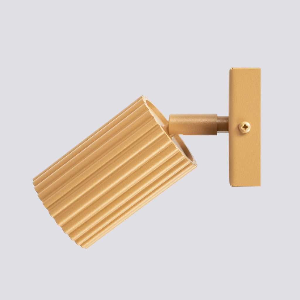 Applique moderna oro orientabile GU10 10W GRAVIO Pure Lume