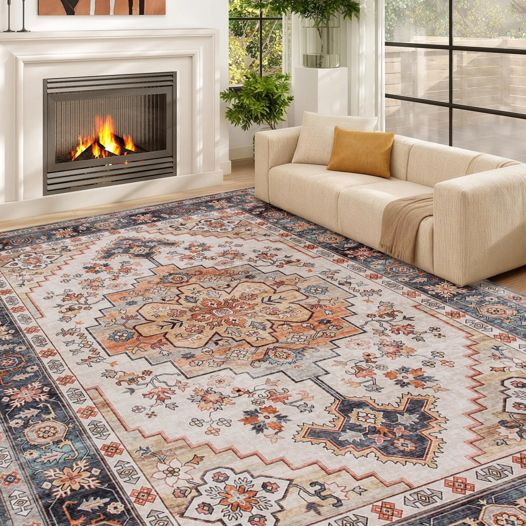 Tappeto Bohemien ¨C Minimal ¨C Marrone 230x160 cm