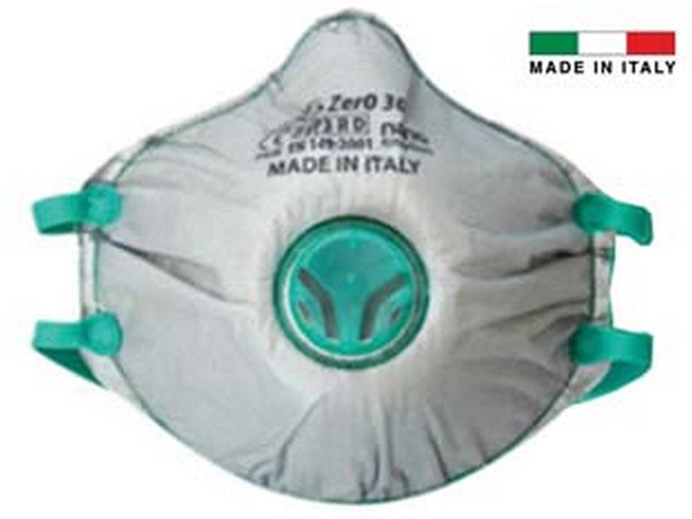 10pz mascherine con valvola classe ffp3 serie bls zer0 - zer0 30  cod:ferx.fer385503