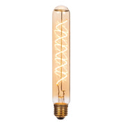 Lampadina LED filamento ambra tubo E27 4,9W Lucide