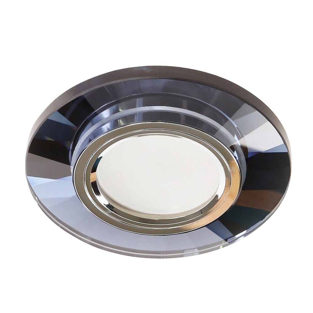 Faretto da incasso rotondo nero vetro 1xMR16 SS-10 Candellux
