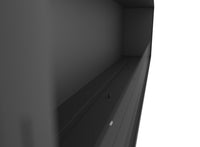 Camino a Bioetanolo da Incasso 204,4x59,4x30 cm Inside 2000 Slim Nero con Vetro