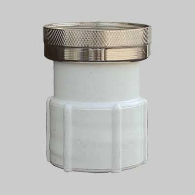 MANICOTTO CON DADO PER SUPER JOLLYFLEX  F 11/2 x 40 per tubo Ø 40     MADE IN ITALY