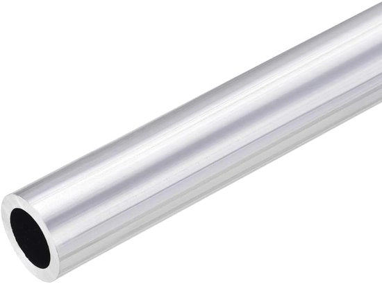 Tubi in Alluminio 6063 - 25mm di Diametro Esterno - 15mm di Diametro Interno - 400mm di Lunghezza - Duraturo - Senza Saldatura - Resistente alla Corrosione - Tubo in Alluminio