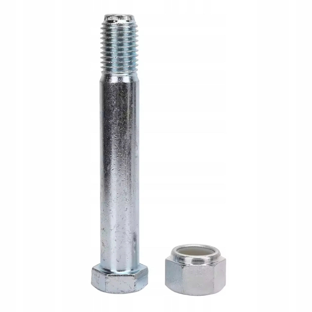 Perno di Montaggio 25x120 mm per Miniescavatori 1–2T – Acciaio Zincato con Filettatura e Dado