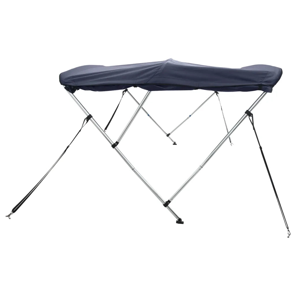 Bimini di Prua con Pareti Laterali 3 Archi 183x(170-182)x137cm 94820