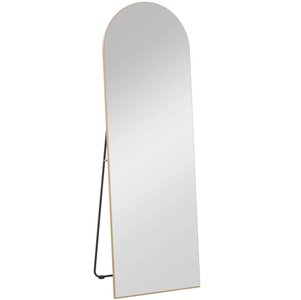 SPECCHIO Intero ad Arco 50x150 cm Oro da Terra e Parete