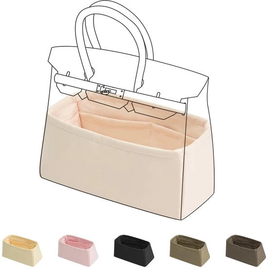Organizzatore di Tas per Borse Birkin 20/25/30/35/40/45/50 con Tas Organizer e Borse Interne