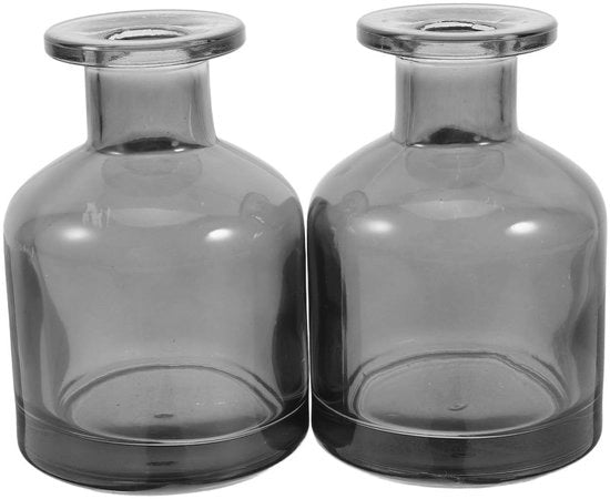 Diffusori flessi 150 ml - 2 pezzi - Contenitori per aromaterapia vuoti - Vetro - Cilindrico - Design moderno - Diffusore di profumo