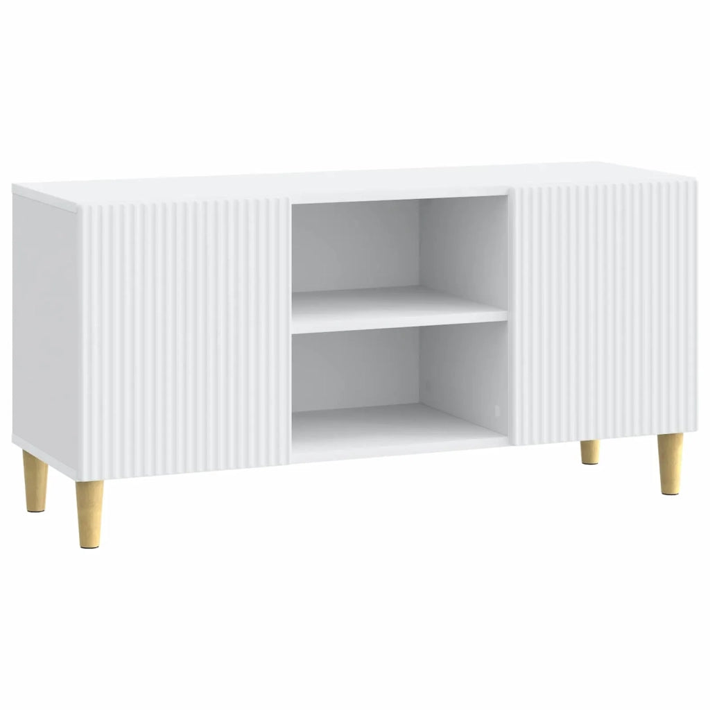 Mobile TV-Credenza per TV Bianco 102 x 34,5 x 50 cm Legno ingegnerizzato 743902