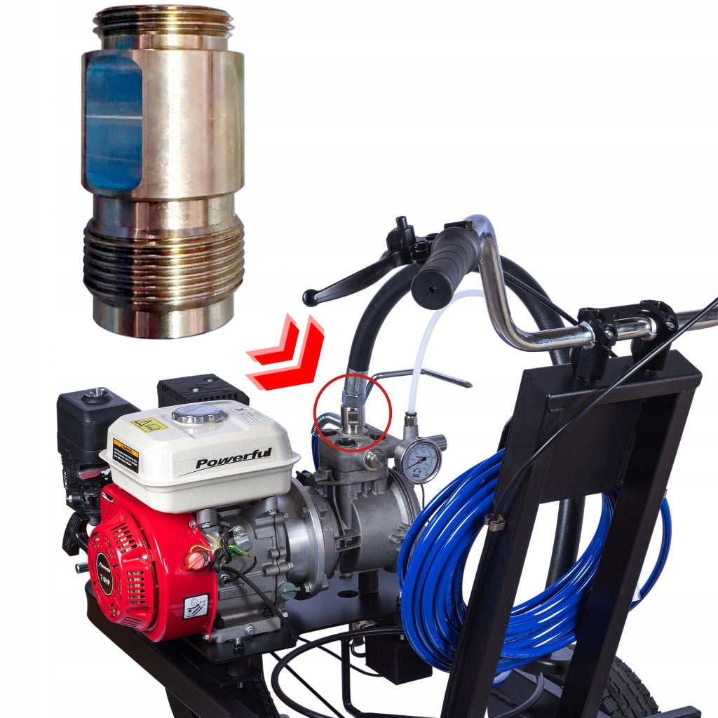 Valvola di Aspirazione Zenthril 6.5P – Metallo Resistente, Pressione Max 20 MPa