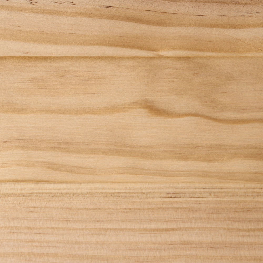 Letto in legno di pino marrone chiaro con rete 180 x 200 cm naturale stile scandinavo