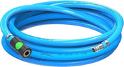 Impianto di aspirazione per interni 1m con connessione di sicurezza e tubo PVC flessibile - diametro interno 13mm