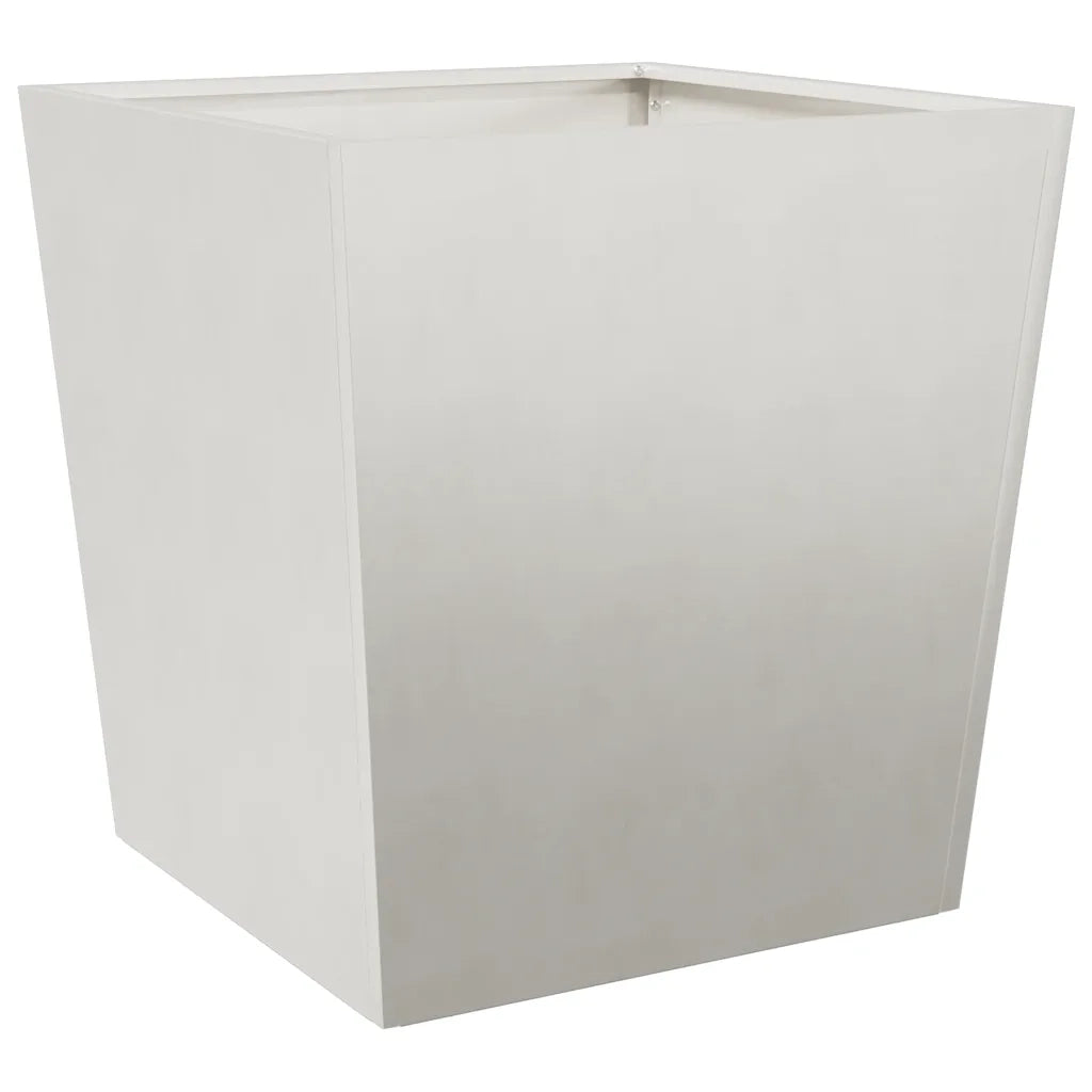 Fioriere da Giardino 2 pz 50x50x50 cm in Acciaio Inox