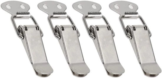 Serratura a Toggle con Cerniera e Cappio - Cassetti di Toolbox - Set da 4 pezzi