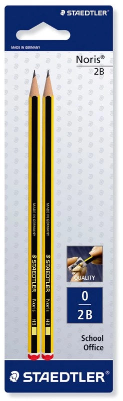 MATITA STAEDTLER N0 2B NORIS ALTA QUALITÀ 2PZ