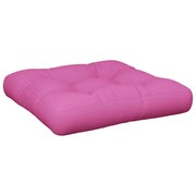 Cuscino per pallet | Cuscini per sedie Rosa 60x60x12 cm Tessuto