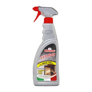 PULITORE PER VETRI RHUTTEN FULIGGI STOP 750 ML- 12,0 pz